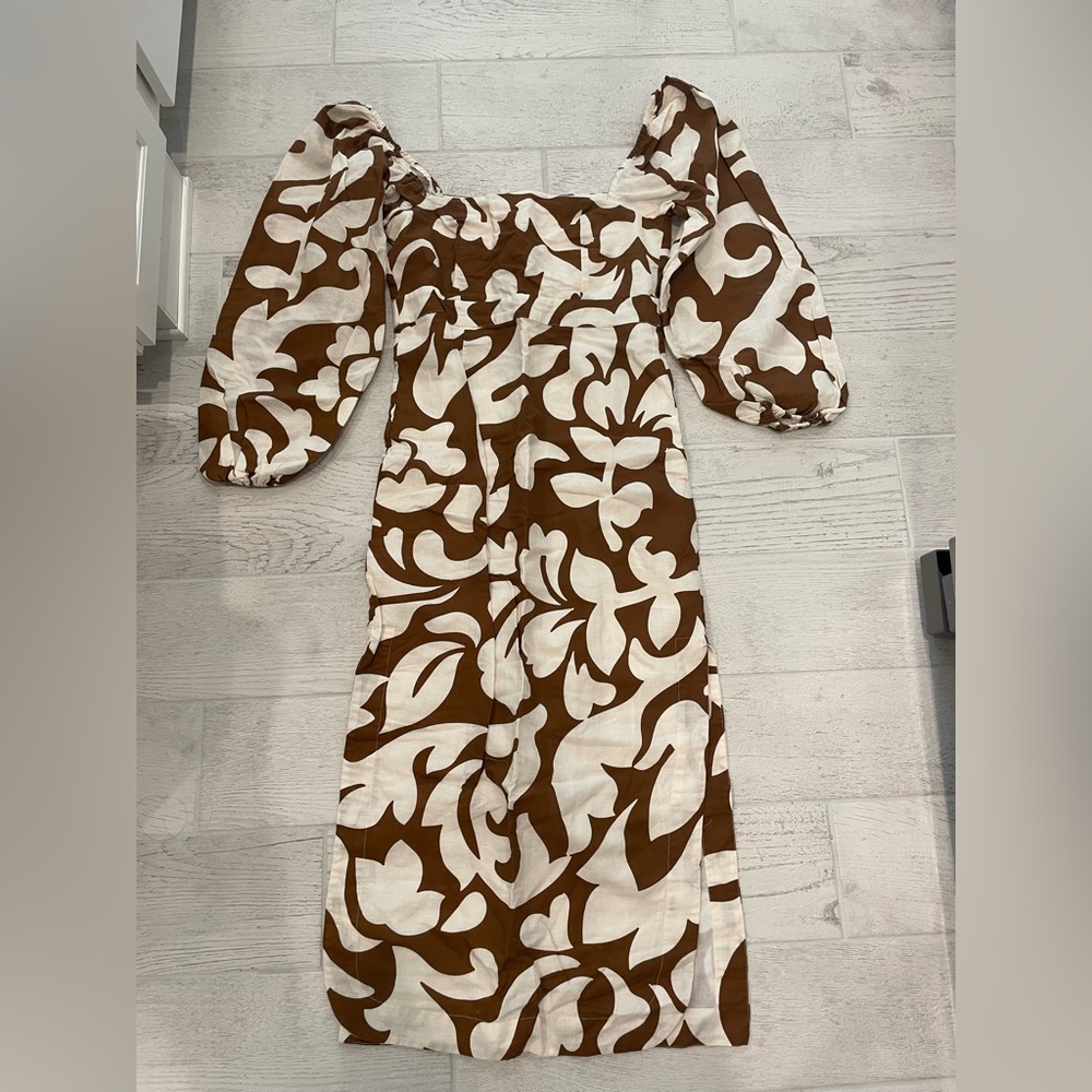 RHODE Patterned Dress